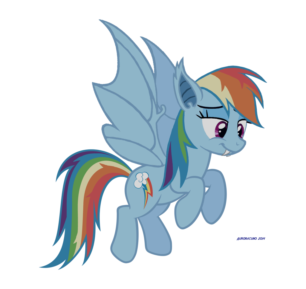 Rainbow Dash Bat. Brony