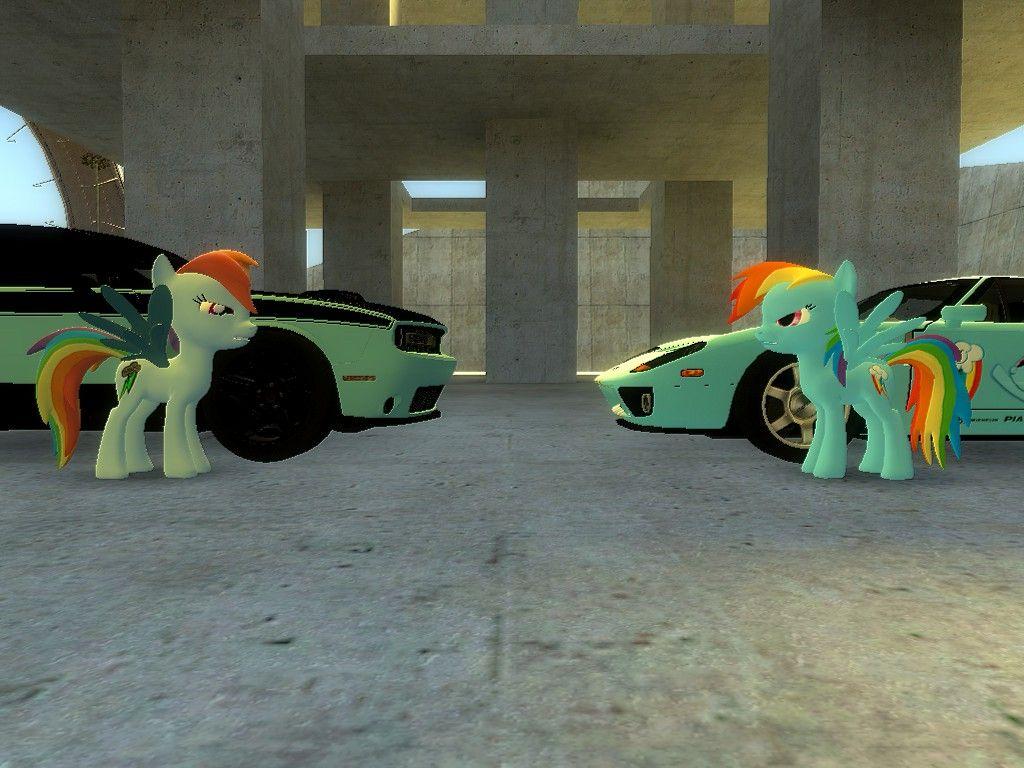 Rainbine And Rainbow Dash, Image Rainbow Dash's Evil Side