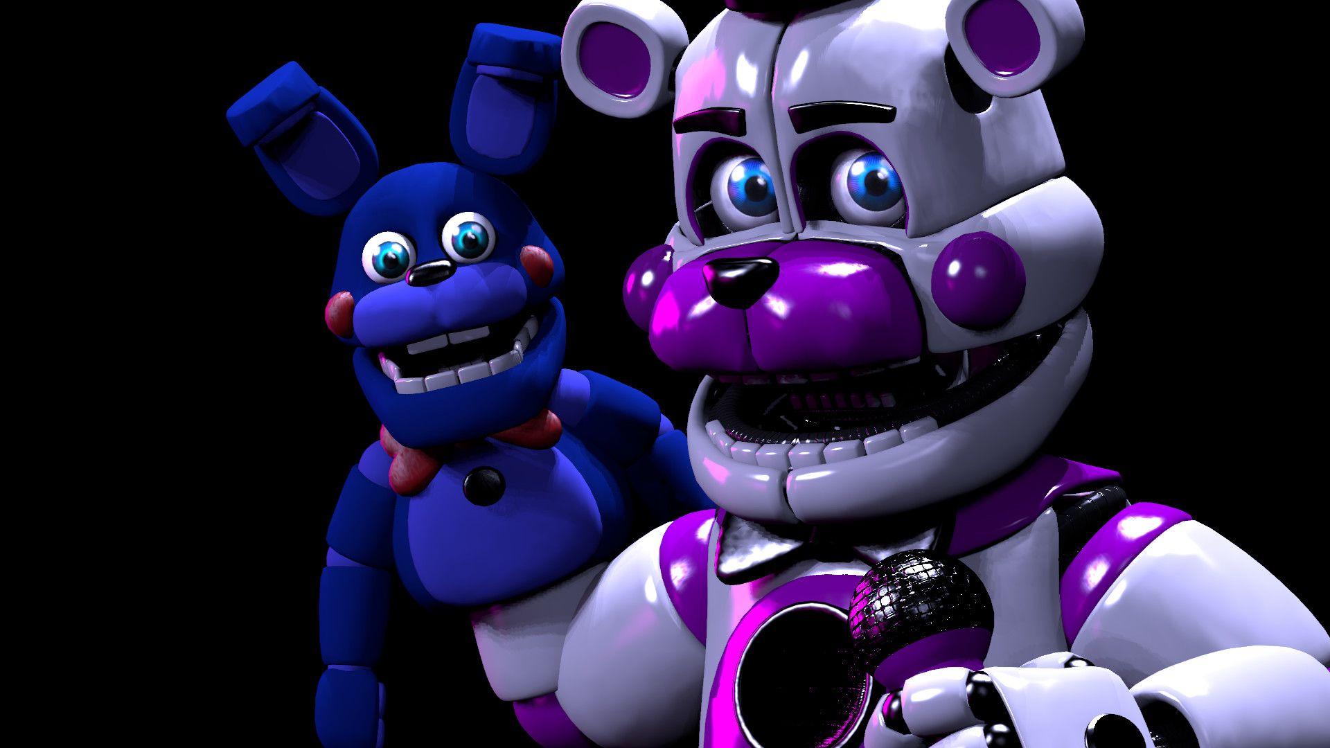 Funtime Freddy y Bonnie HD Wallpaper. Background Image