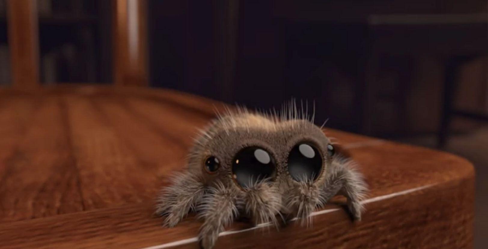 Милый паук мультяшный