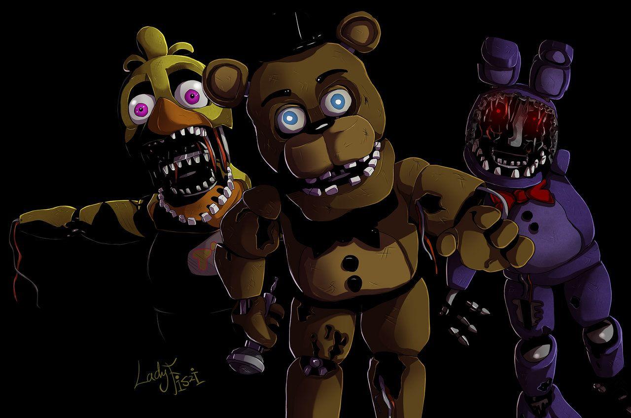 Five Nights at Freddy's image withered animaronics fnaf 2