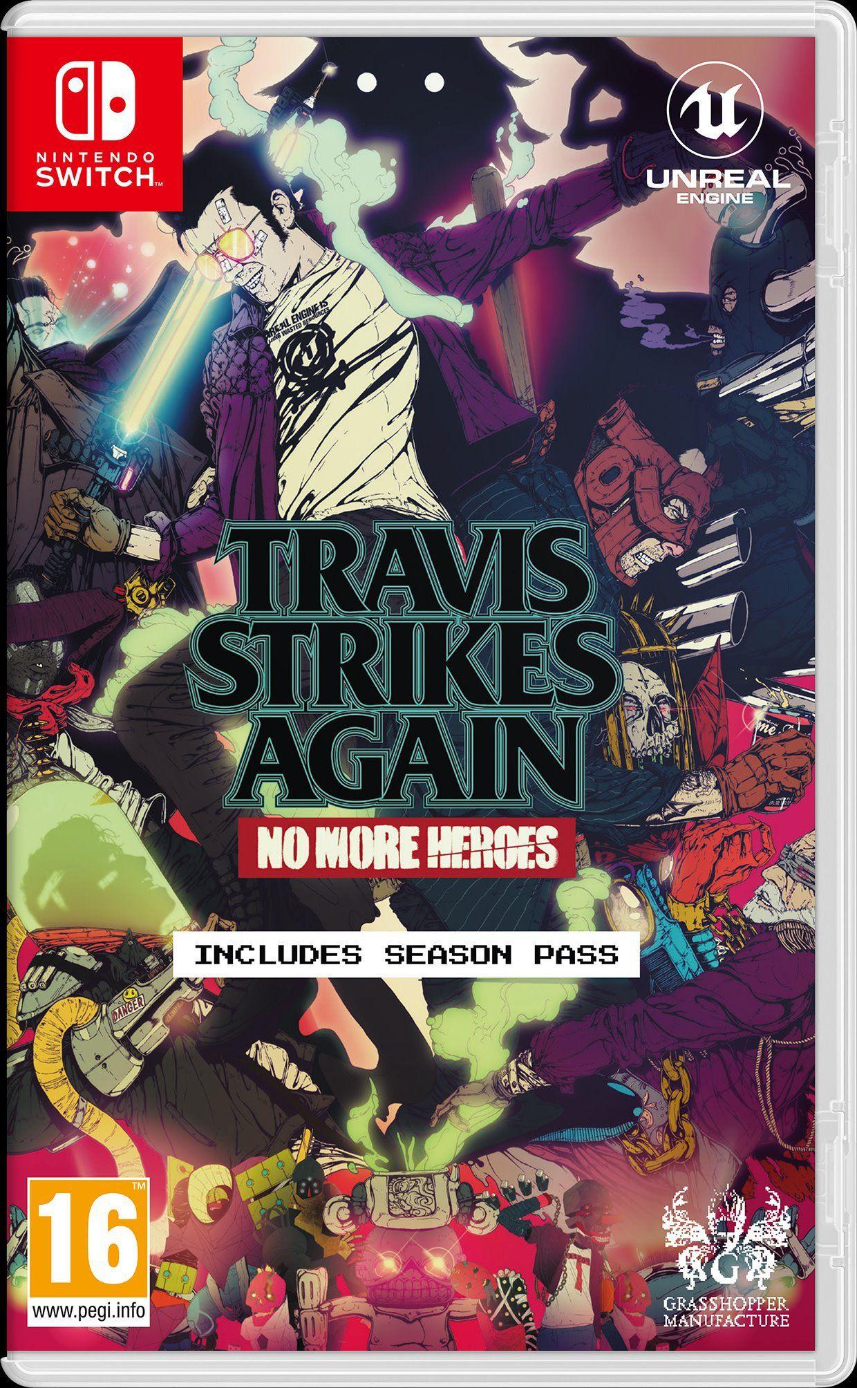 Travis Strikes Again, No More Heroes' box art is a thing of beauty