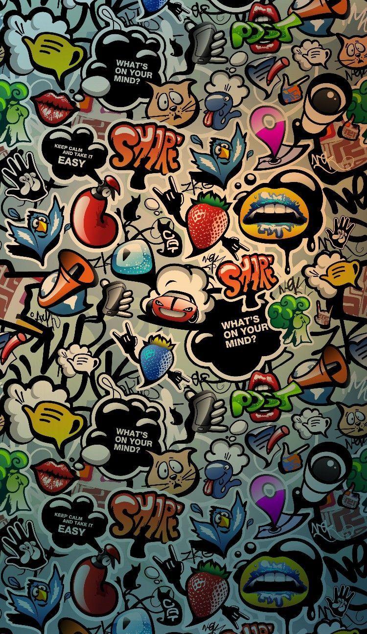 Crazy!. Graffiti wallpaper, Hypebeast wallpaper, Art wallpaper