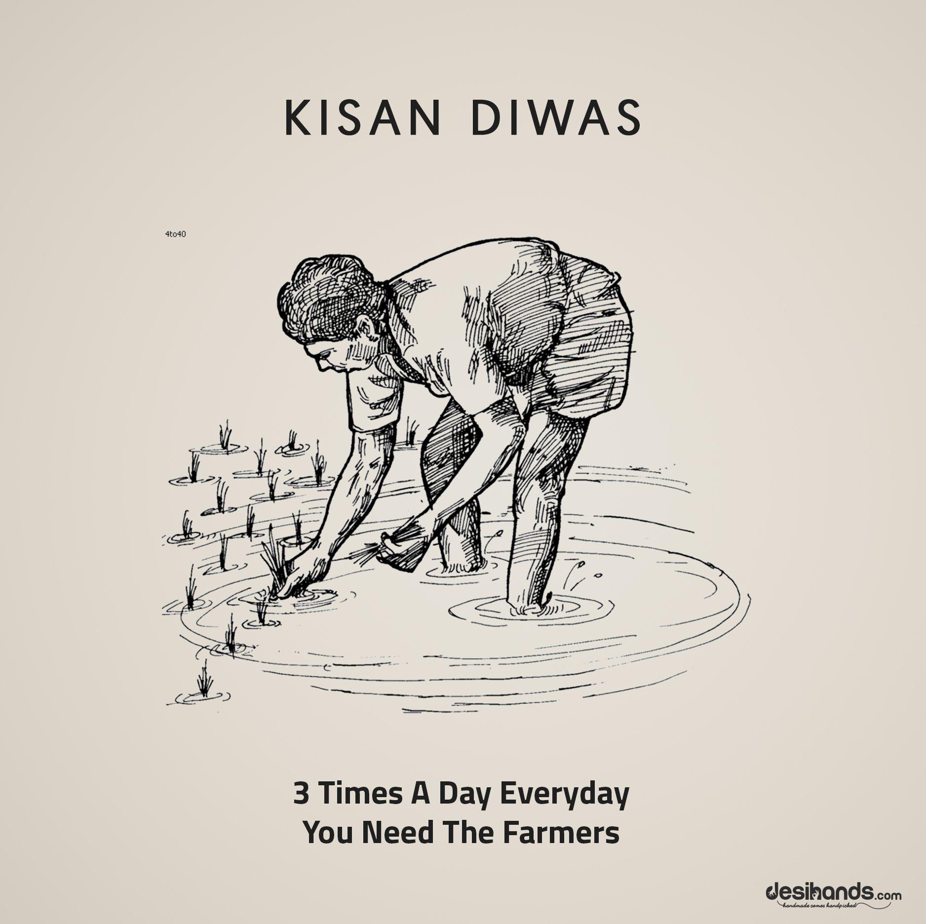 Kisan Divas Farmer's Day ! #Farmersday #FarmersDay #Farmers