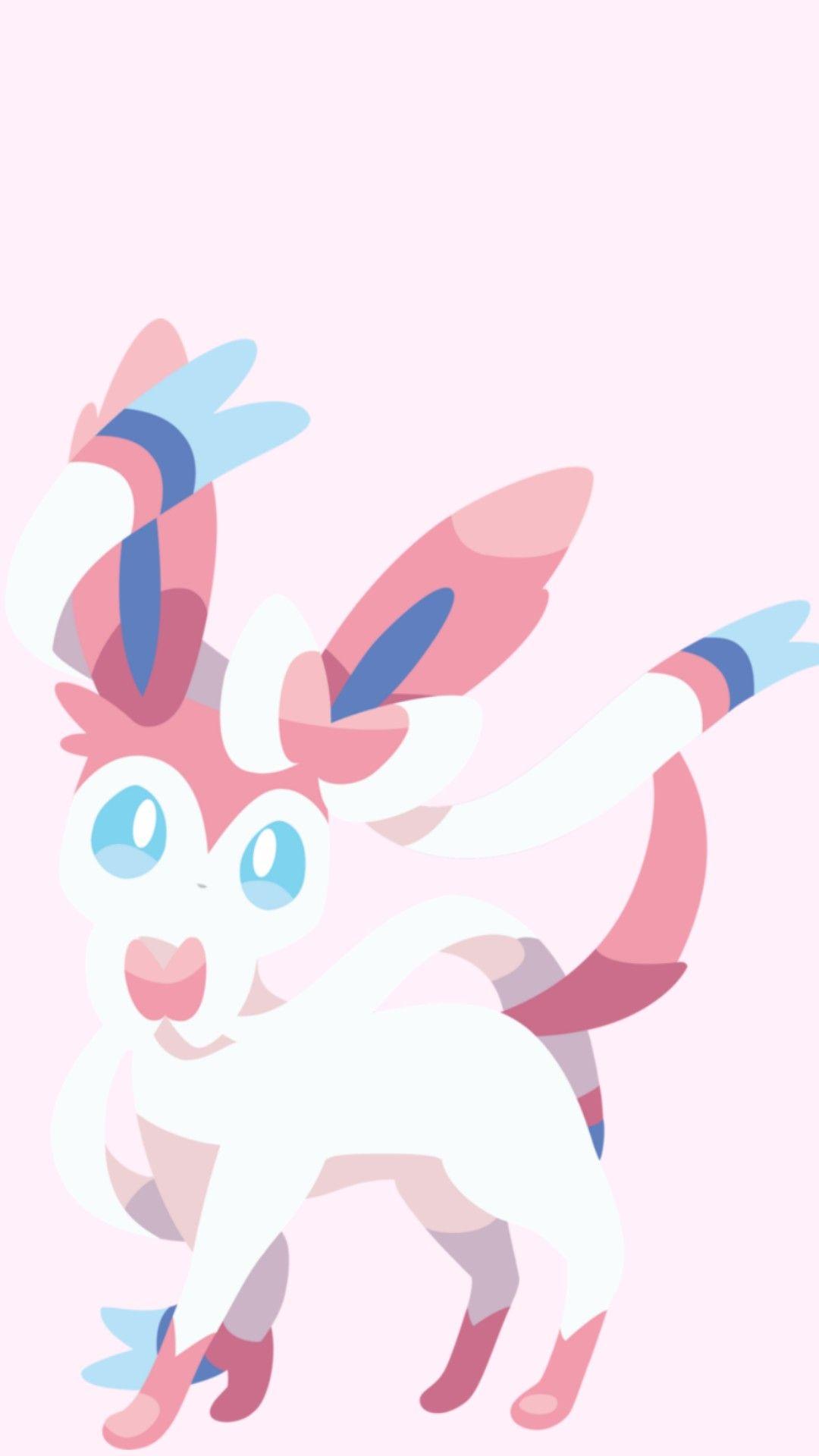 Sylveon wallpaper. Cute pokemon wallpaper