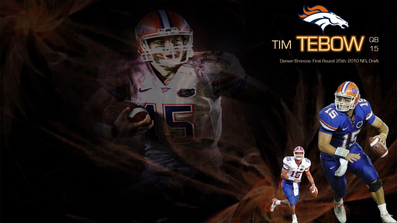 Tim Tebow: Denver Broncos First Round Pick Wallpapers.