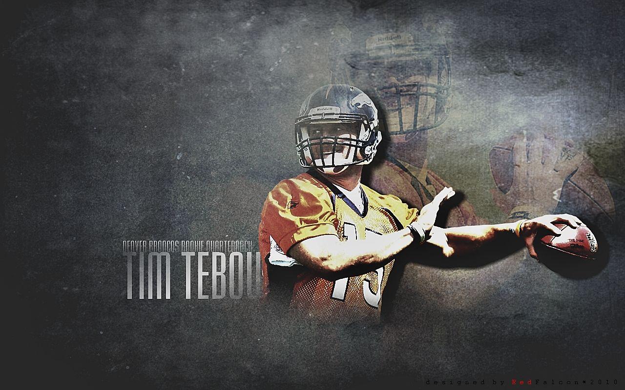 Download Denver Broncos Tim Tebow Wallpaper