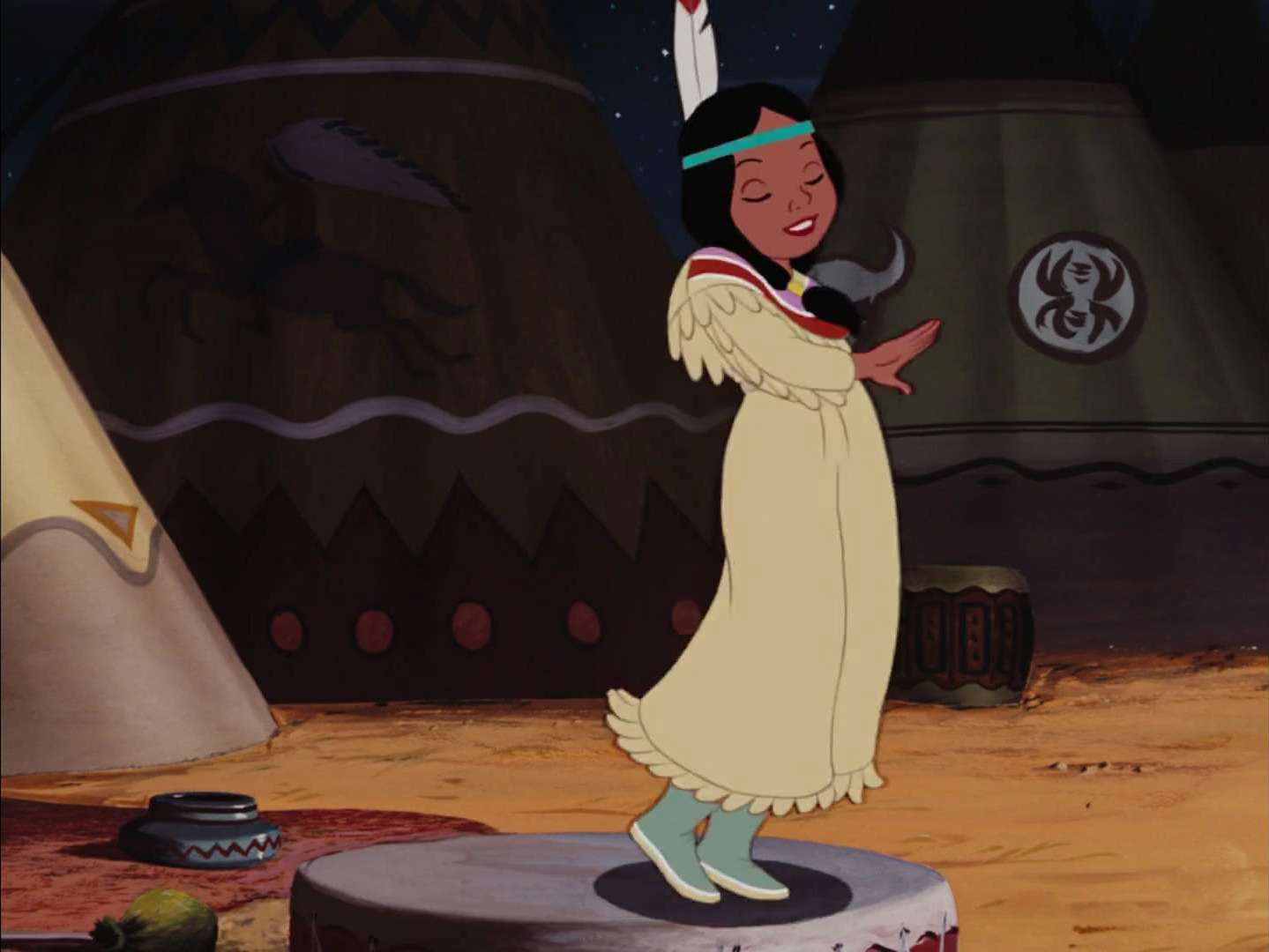 Disney Native Americans image Dancing Tiger Lily HD wallpaper