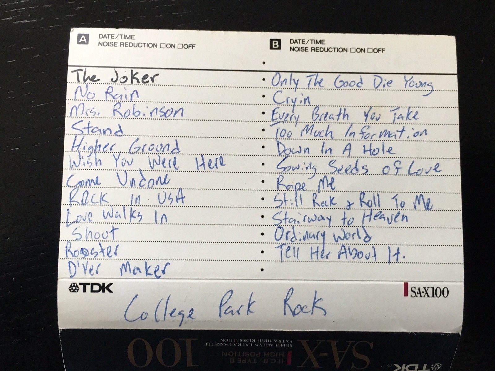 A Review of My First College Mixtape