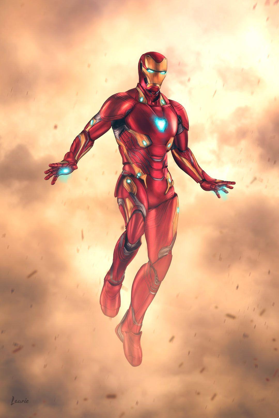 Bleeding Edge Iron Man by Laura Escobar. MARVEL