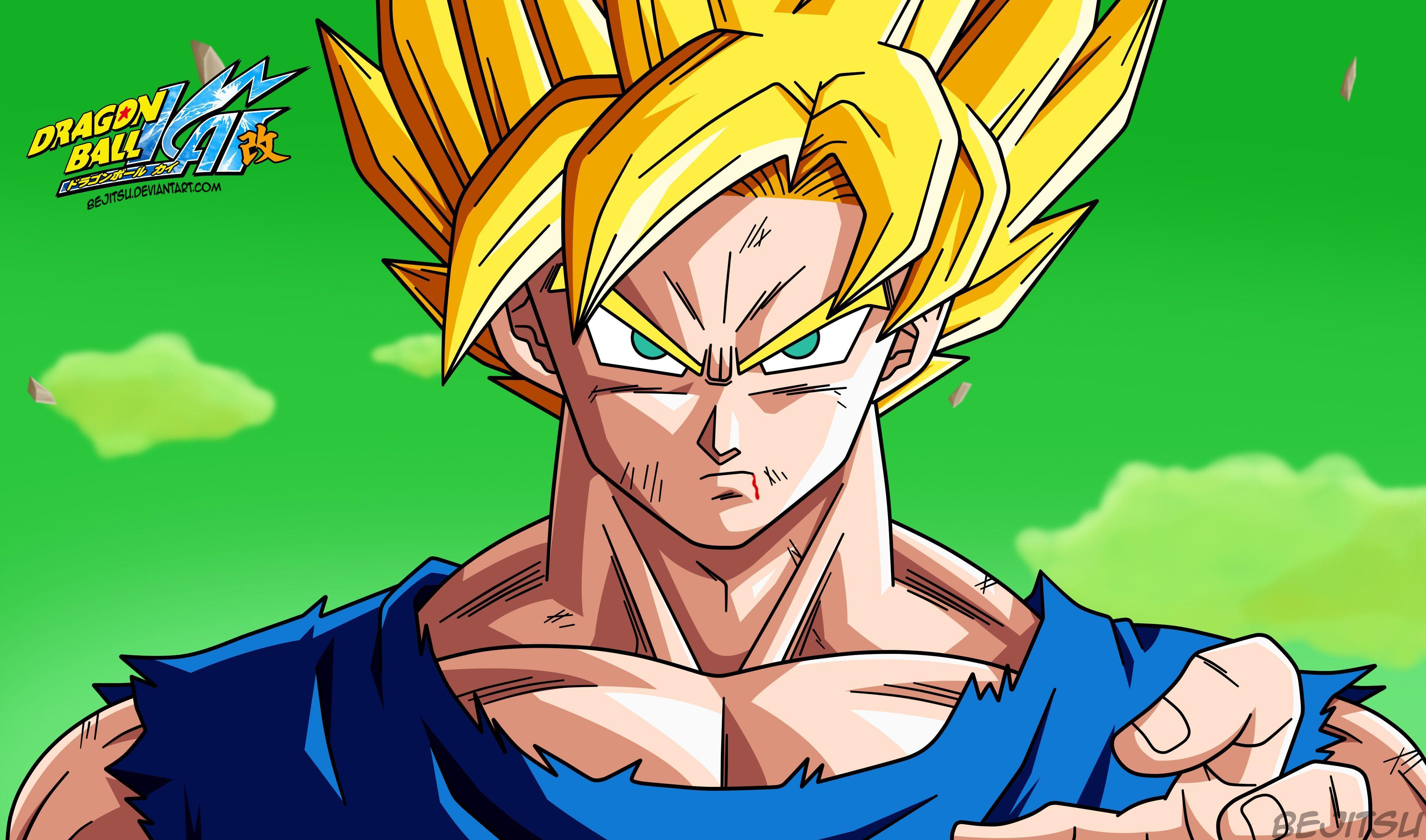 super saiyan 2 goku anime Dragon Ball Z Wallpaper HD. Goku