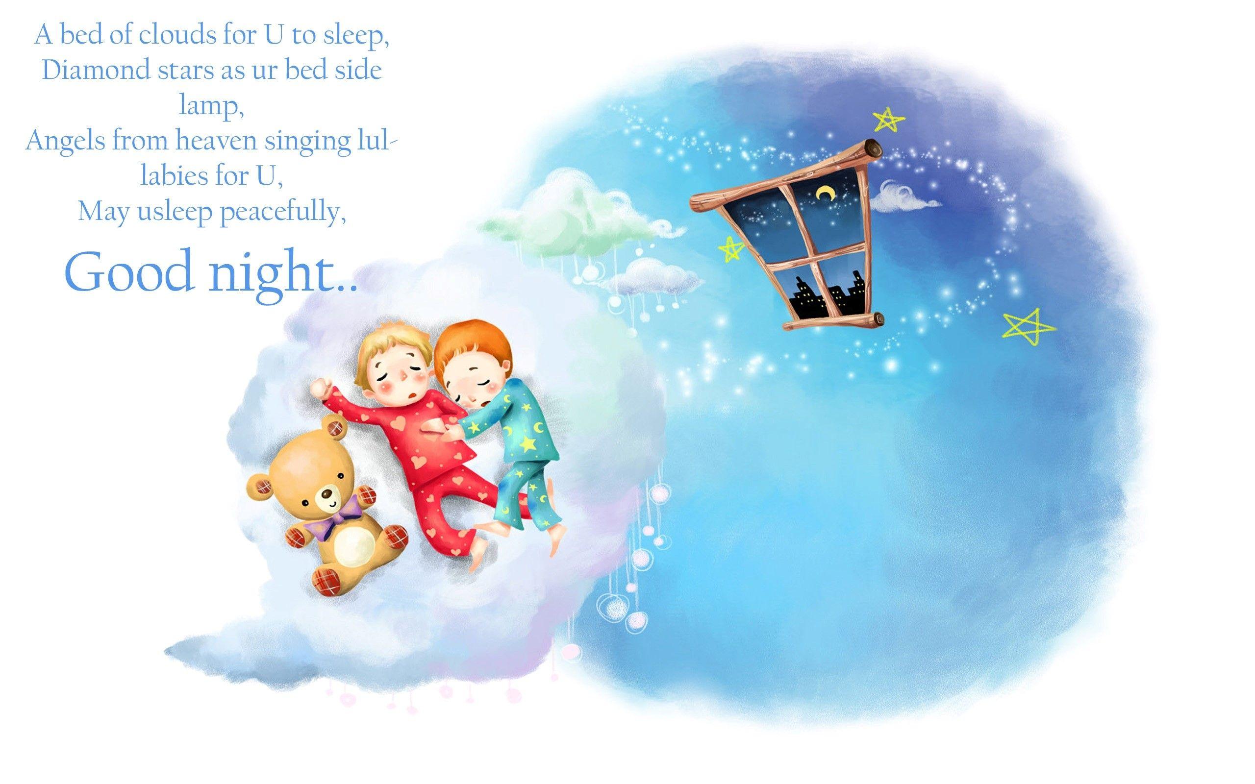 Good Nights Sweet Dreams Beautiful Quotes Wallpaper