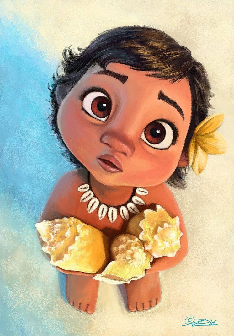 Baby Moana Vaiana By Muninn85. Julia's Room. Wallpaper