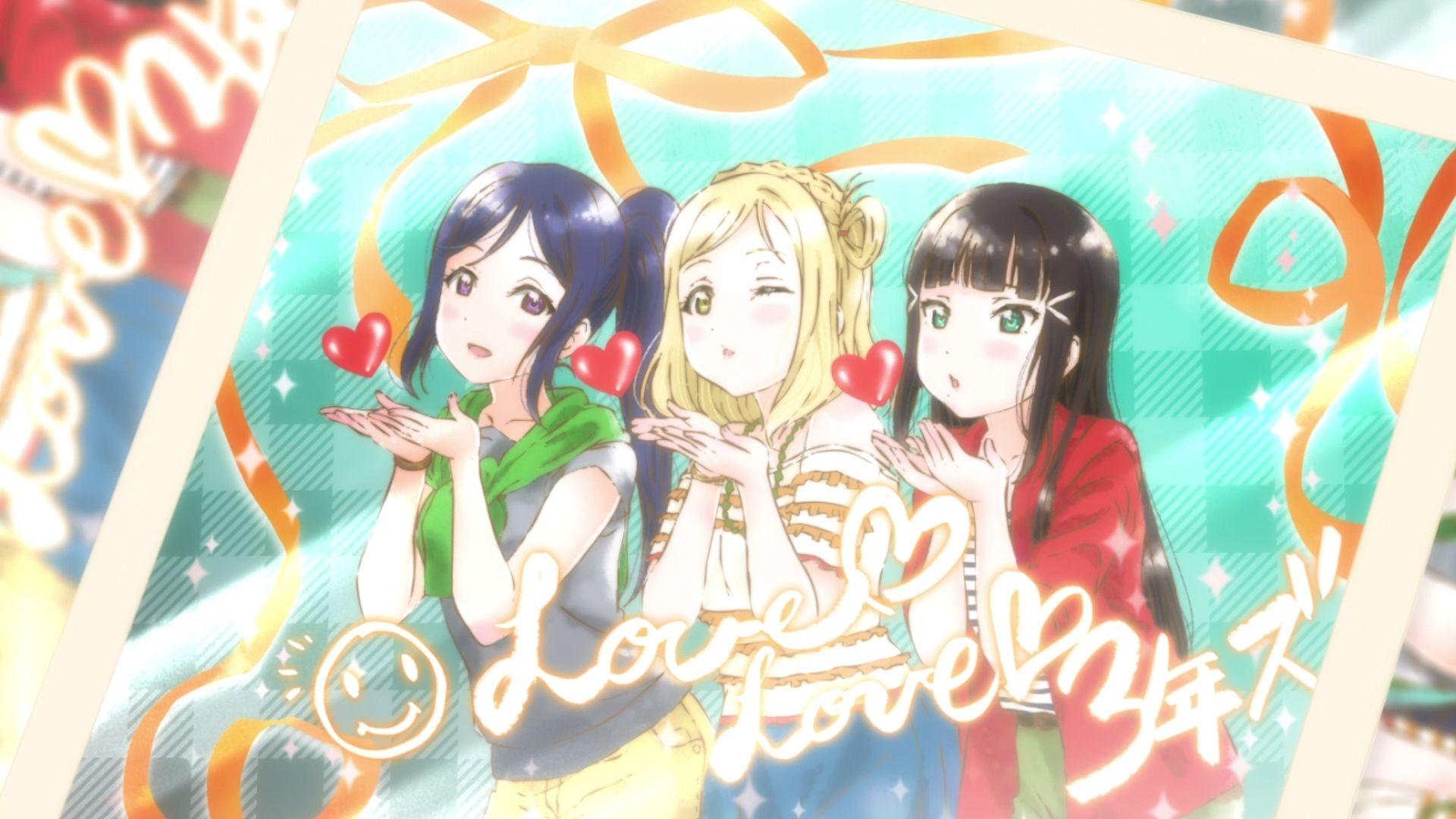 Love Live! Sunshine!! ED Wallpaper [1920x1080]