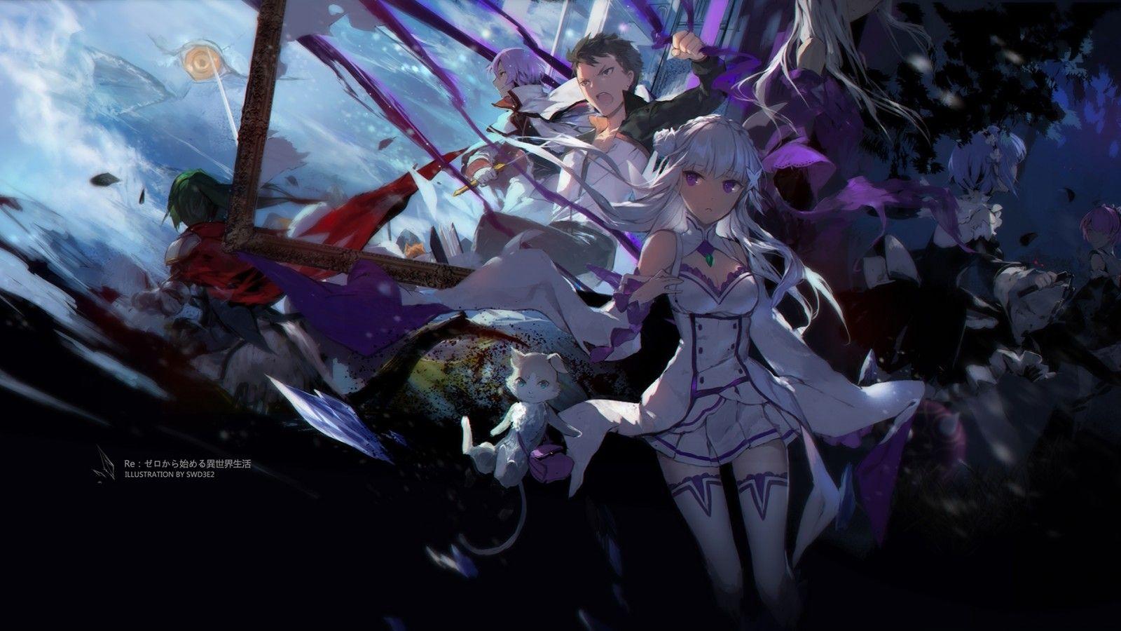 Re Zero Wallpapers Wallpaper Cave