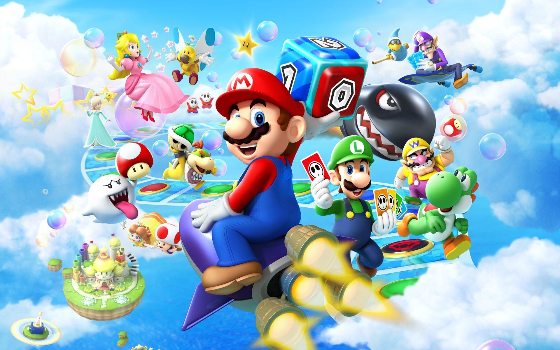 Free Super Mario Wallpaper Download. Jeux mario, Jeux