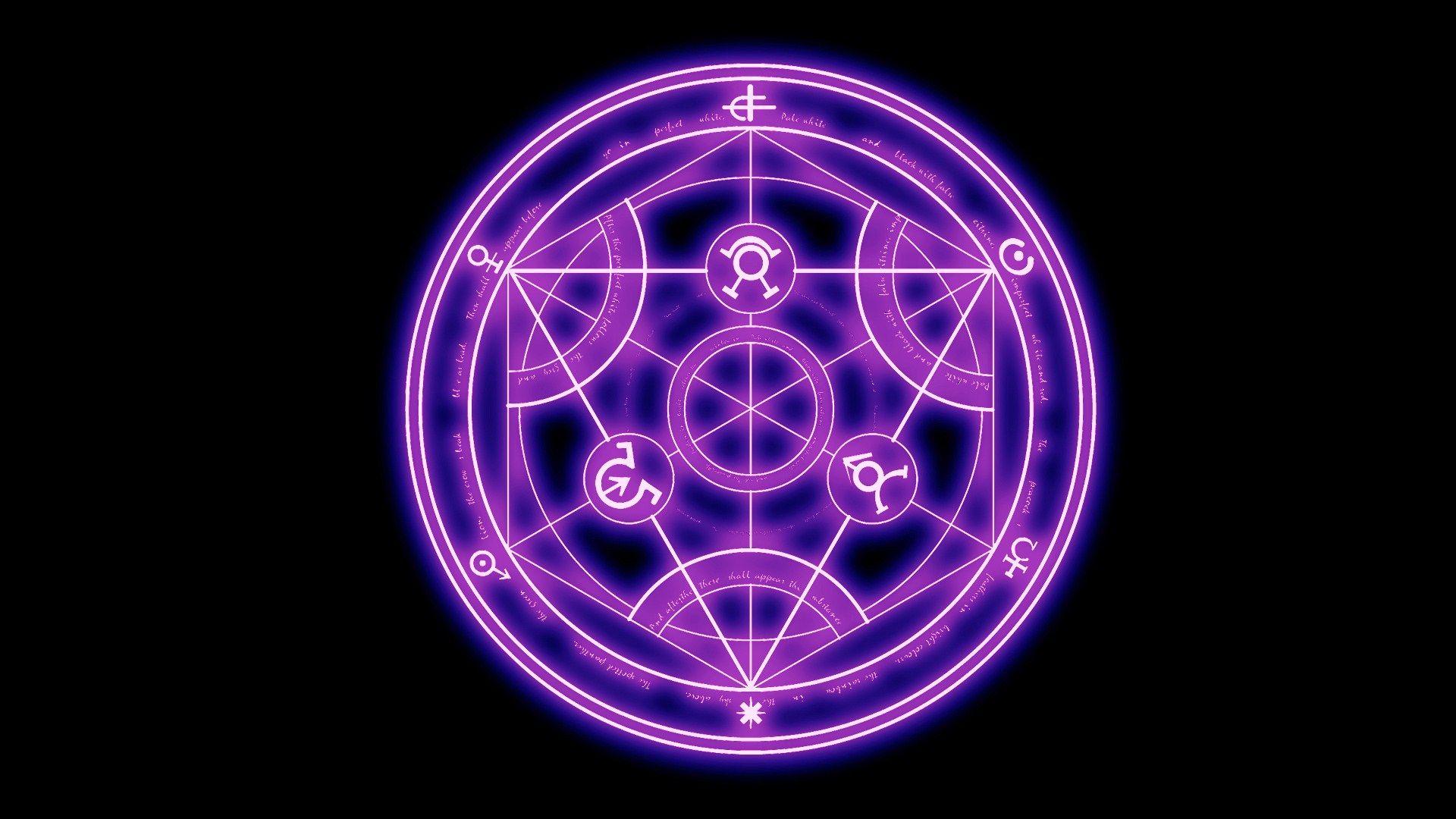 Fullmetal Alchemist, circles, Transmutation Circle wallpaper