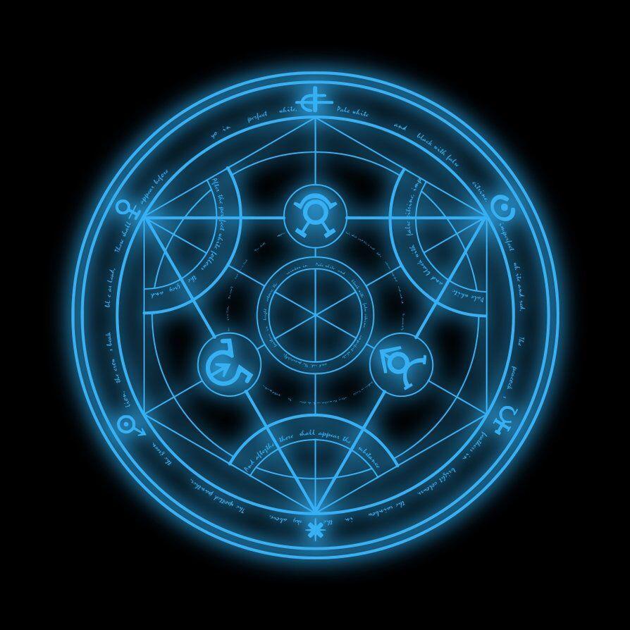 Fullmetal Alchemist Transmutation Circle. Fullmetal Alchemist