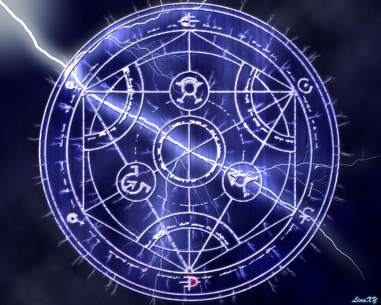 Fullmetal Alchemist Wallpaper: Transmute Cricle