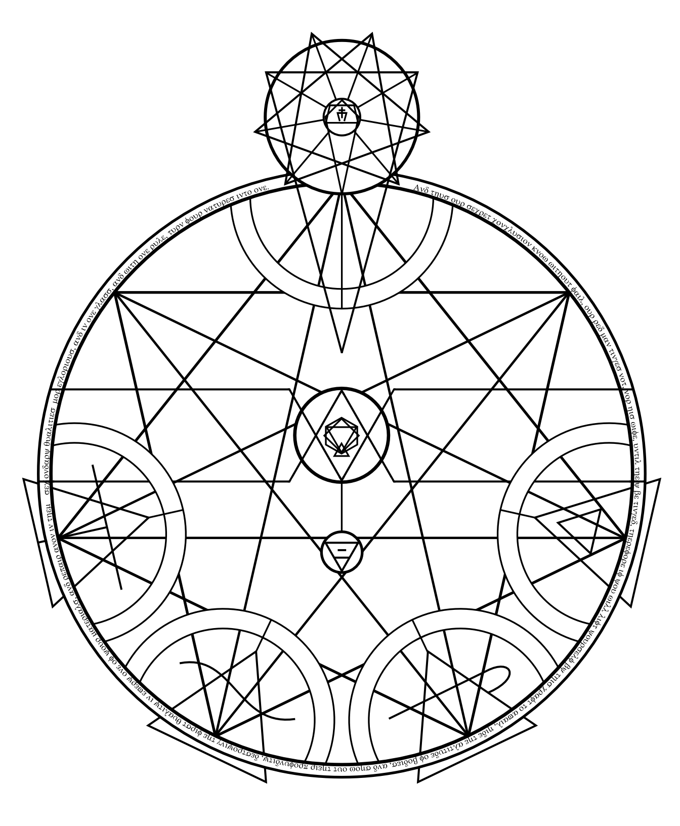 Human Transmutation Circle Wallpaper