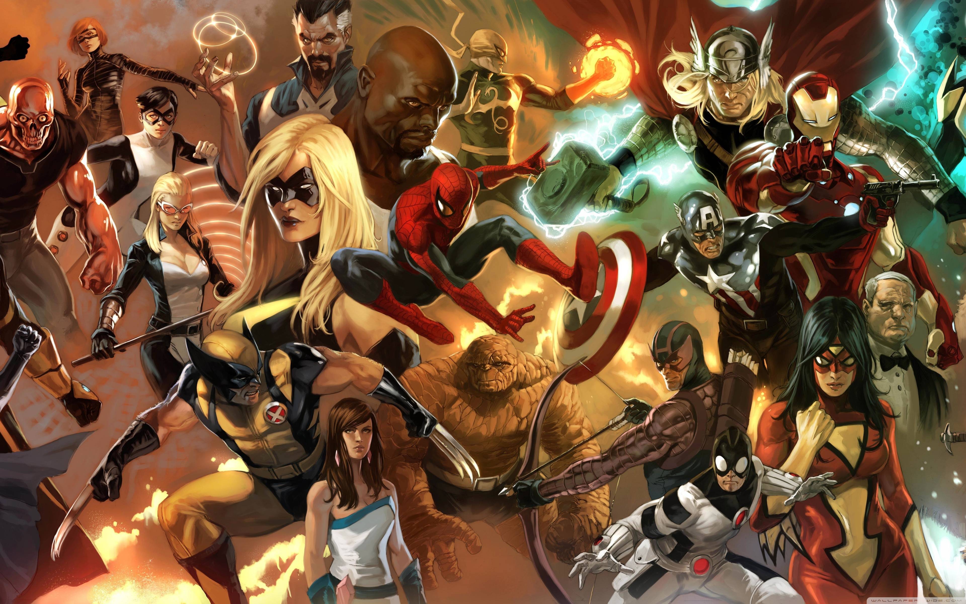 Android Wallpaper: Avengers Assemble!