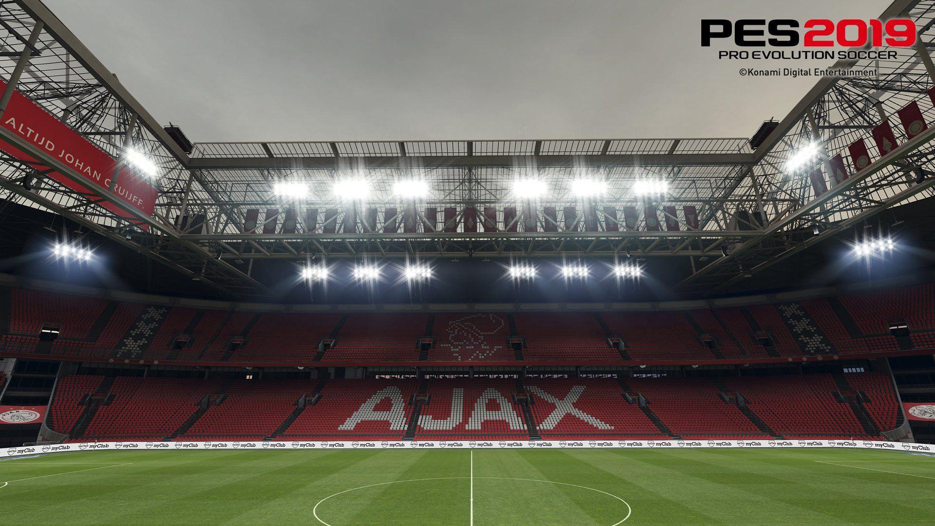 The Johan Cruijff Arena will be in PES 2019!