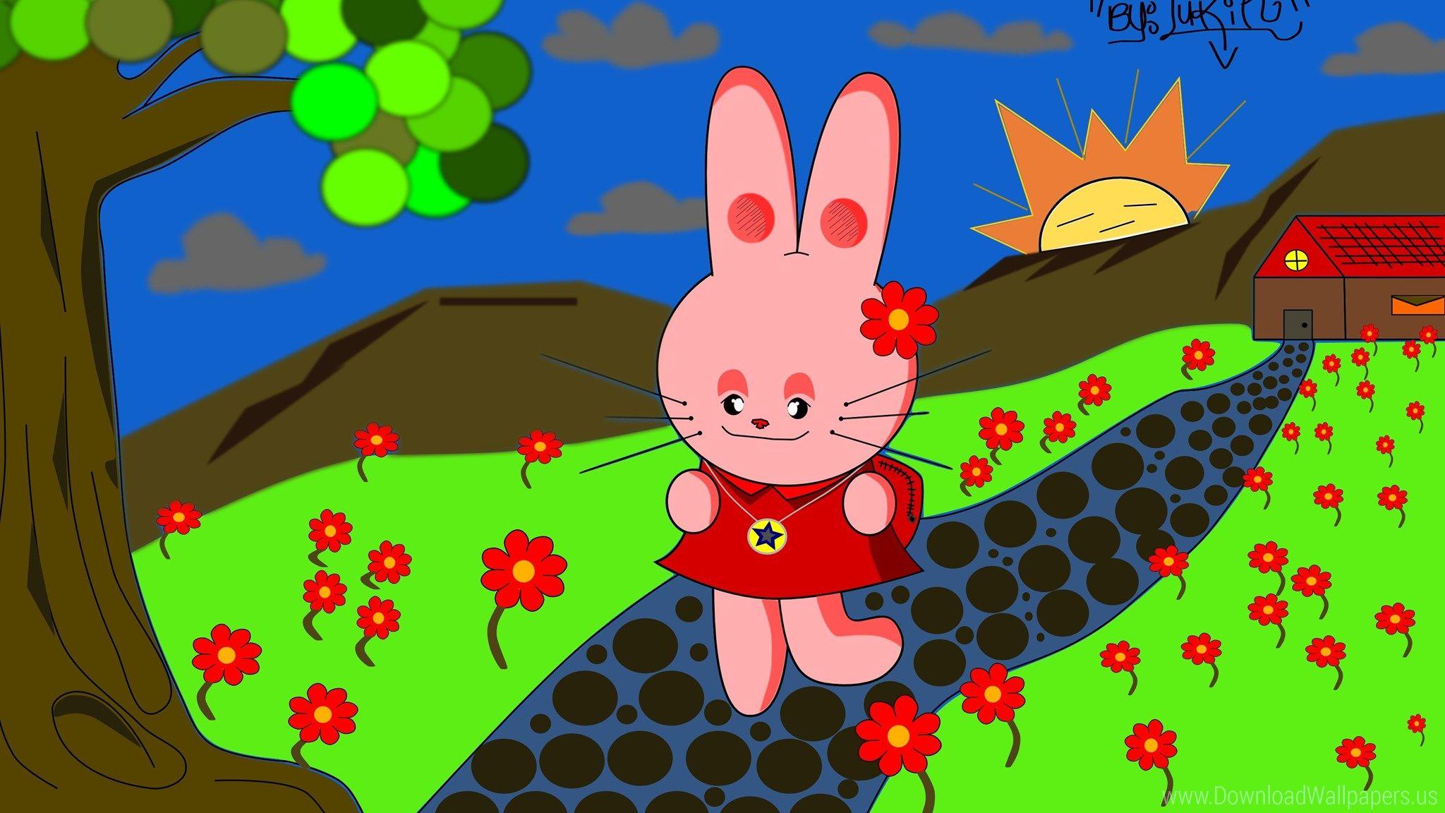 Download Dual Screen Wide 2048x1152 Girl Wallpaper