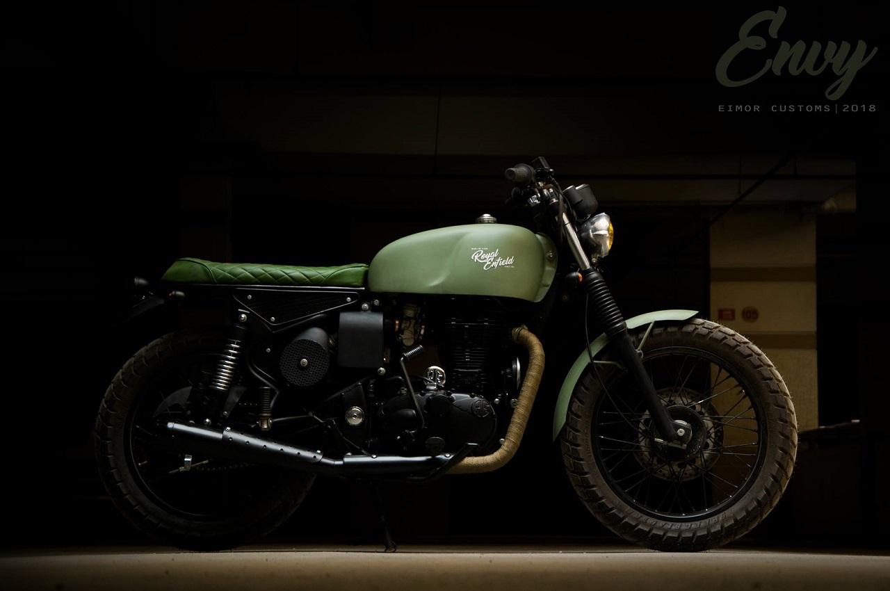 Royal Enfield Classic 350 modified into Envy