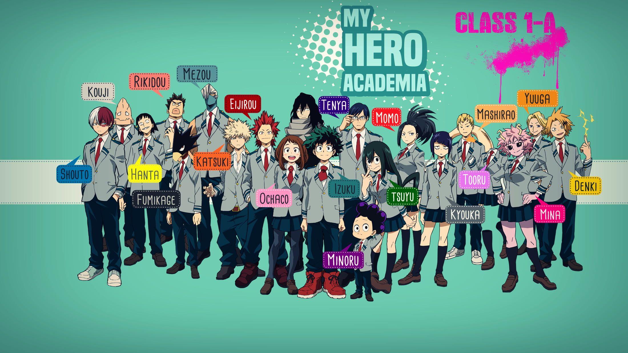 My Hero Academia character illustration, Boku no Hero