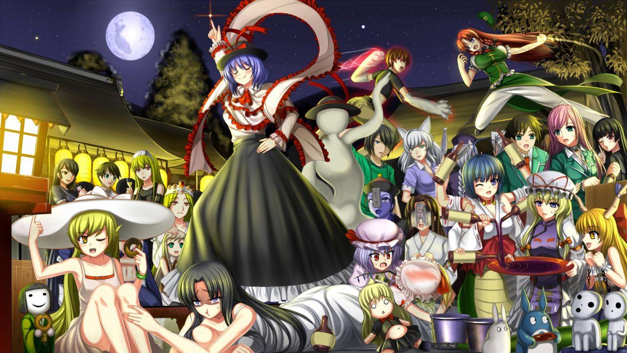 Mononoke hime akashiya moka aono tsukune crossover group hong