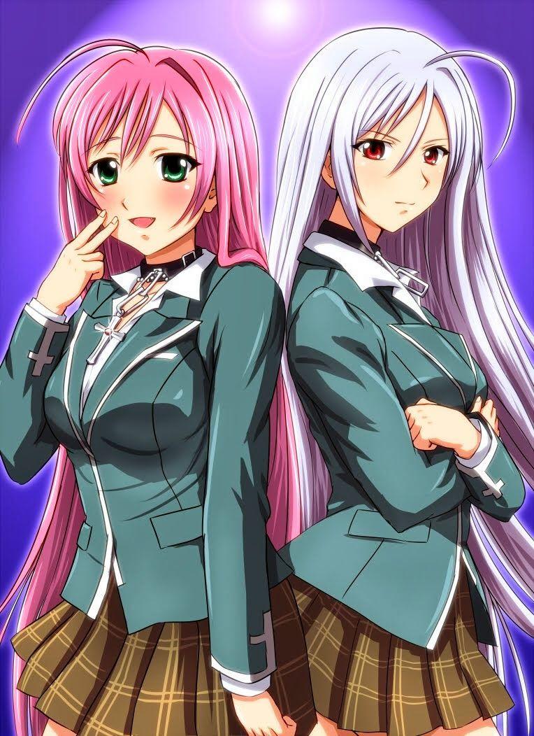 Rosario Vampire Wallpaper Moka And Tsukune 5513