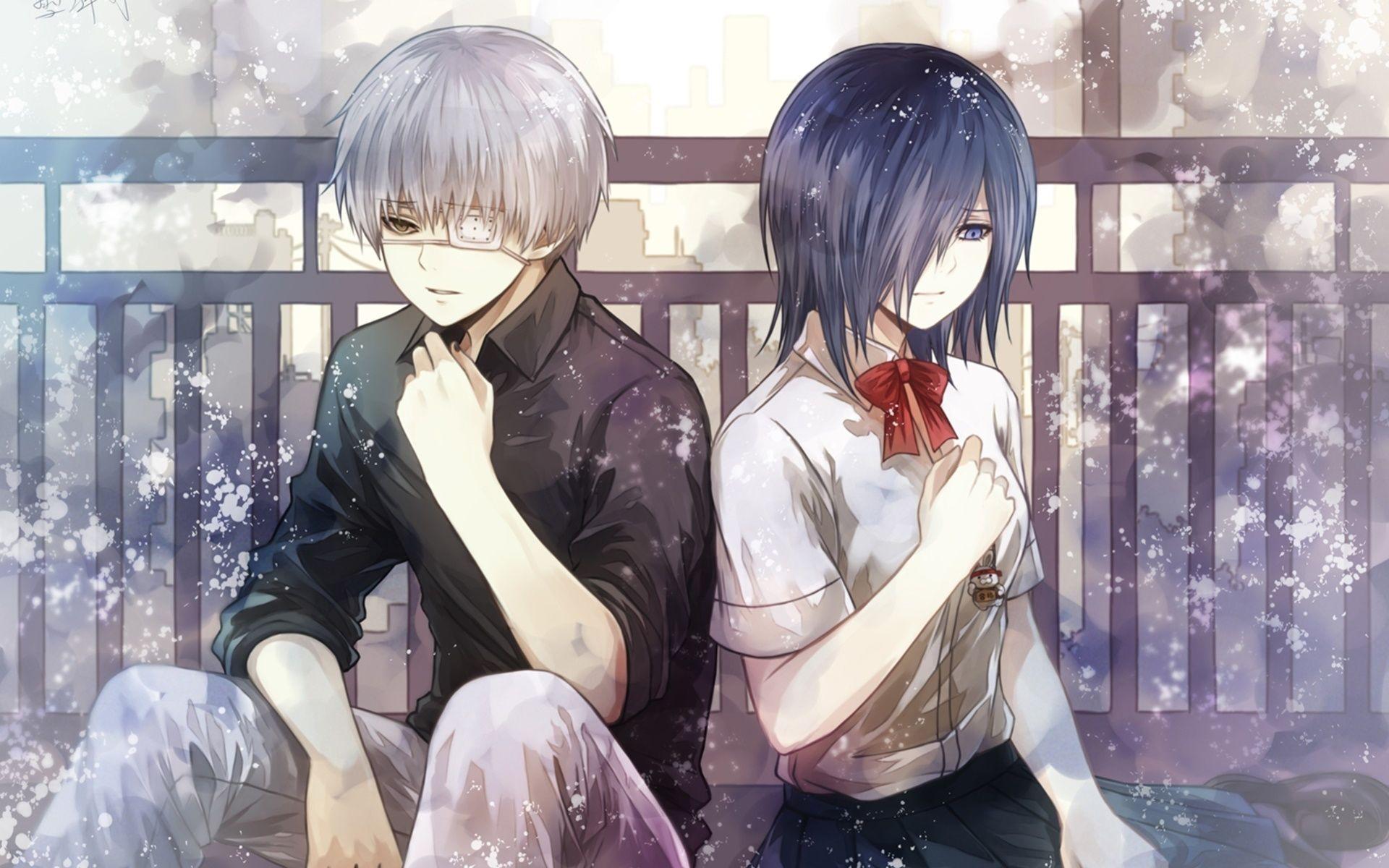 Kaneki And Touka Love (Tokyo Ghoul) Live Wallpaper