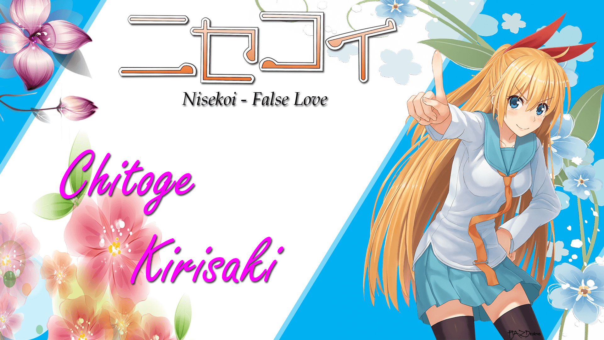 Nisekoi Kirisaki Wallpaper 1920x1080