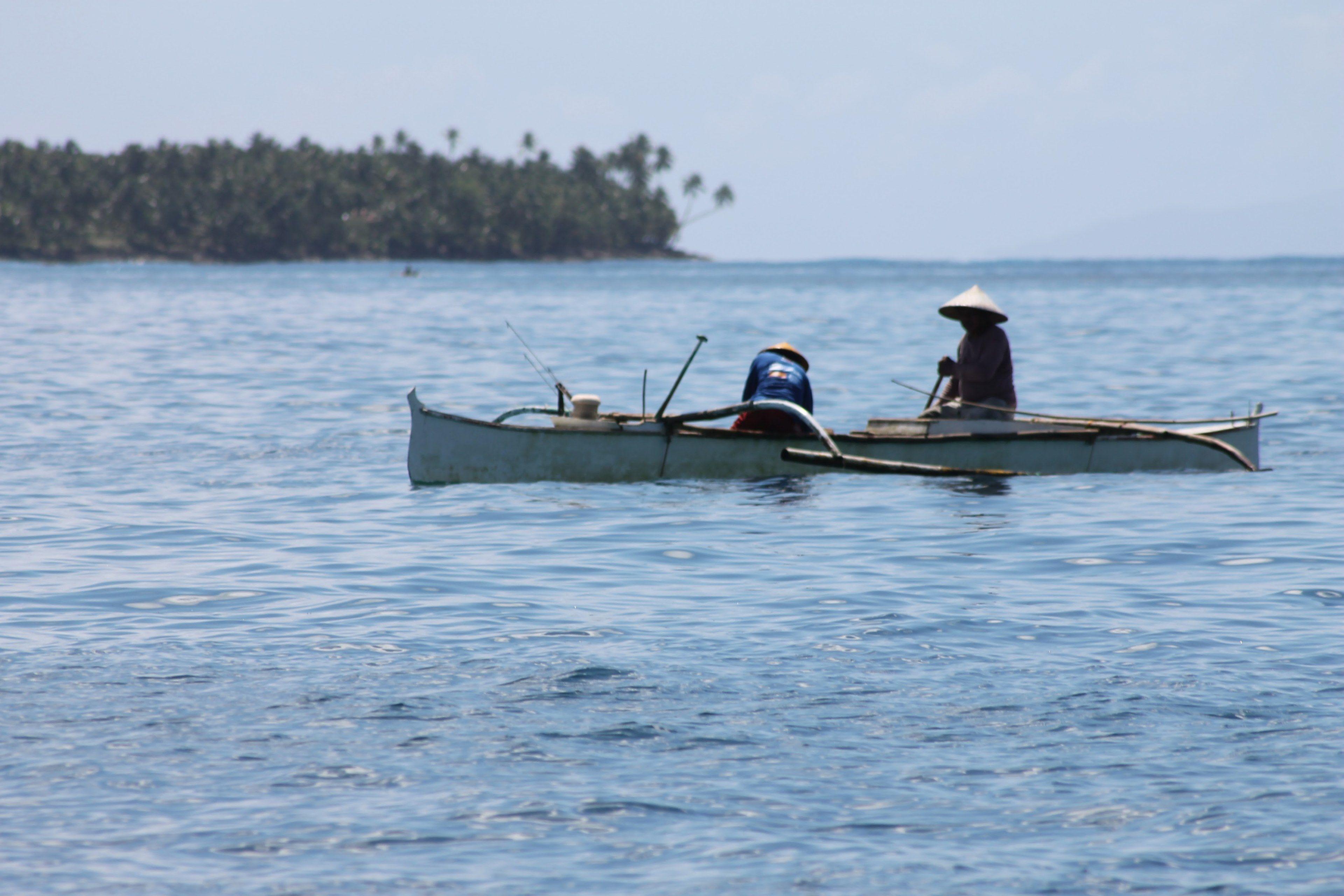 local fishermen on siargao island 4k wallpaper and background