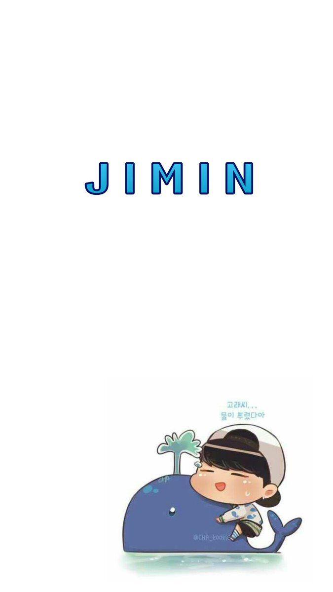 Taehyung' Beard chibi wallpaper (made by me) (art