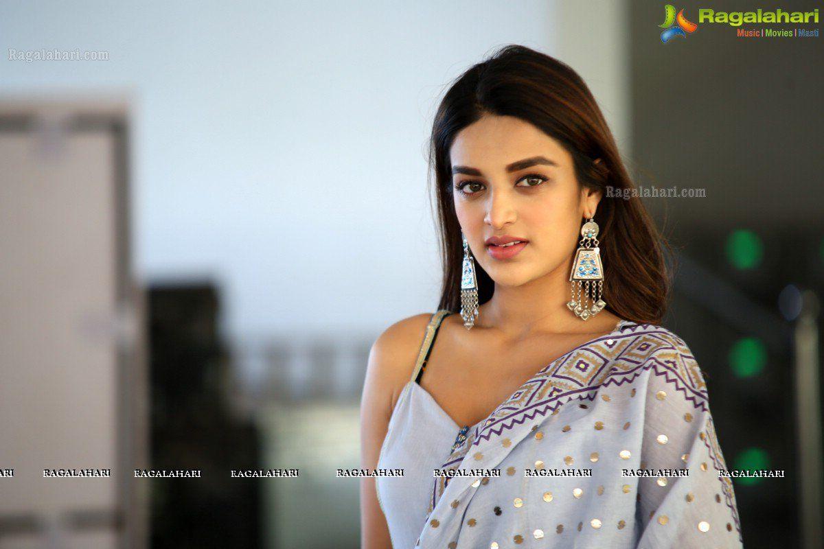Nidhhi Agerwal Savyasachi Interview Image 3. Telugu Actress Photo