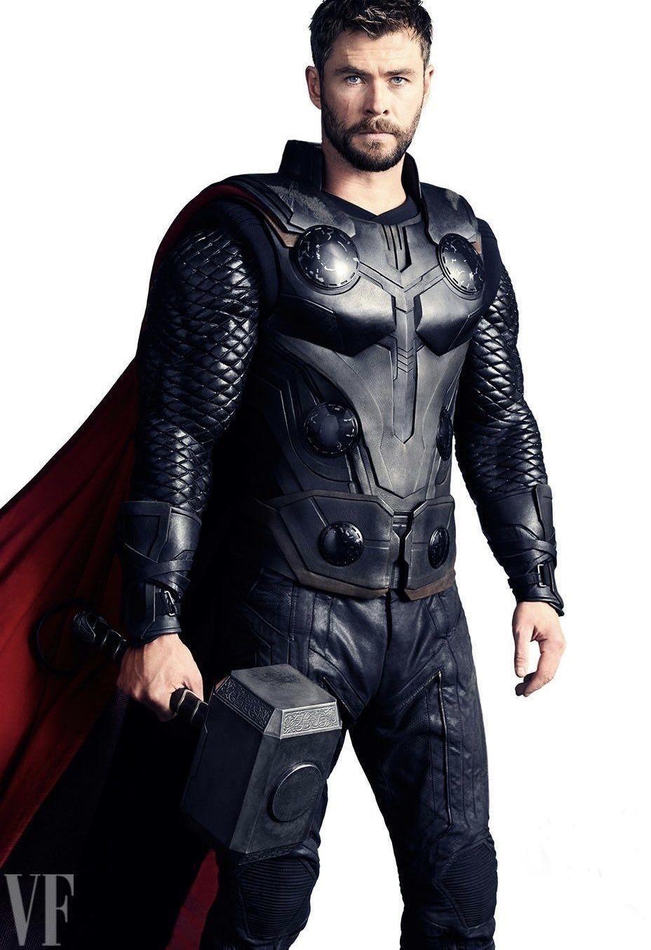 Chris Hemsworth as Thor in Avengers Infinity War. Chris