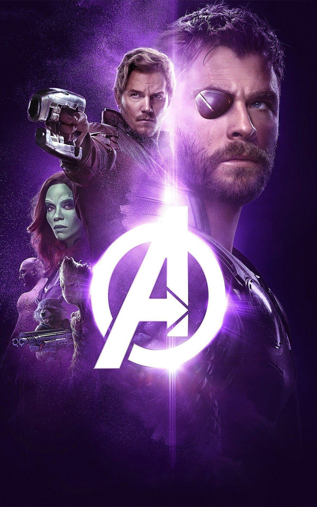 Download 1200x1920 Thor, Gamora, Avengers: Infinity War Wallpaper