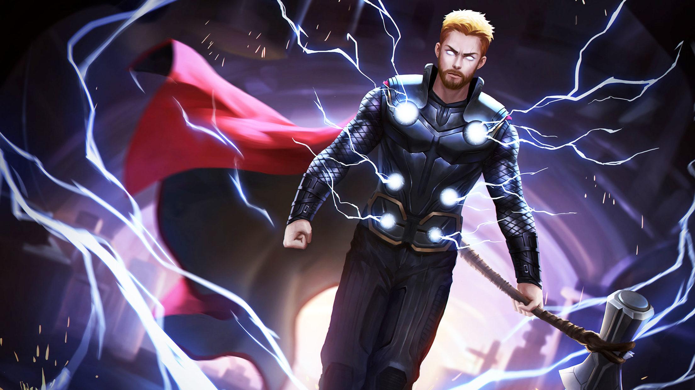 Thor Infinity War iPhone Wallpaper HD