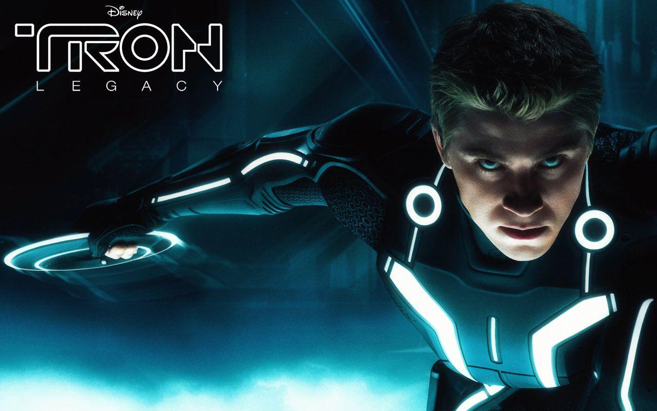 Sam Flynn from Disney's Tron: Legacy Desktop Wallpaper