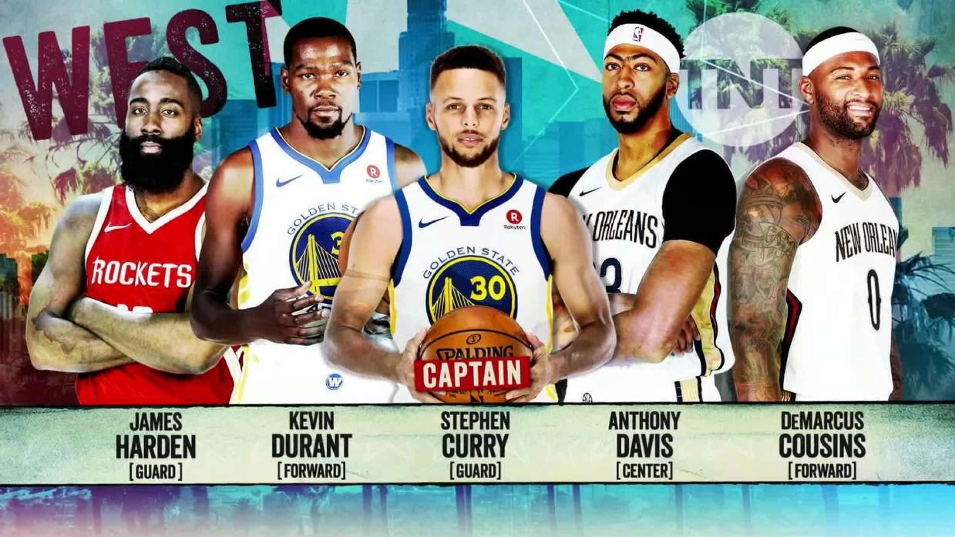 LeBron James, Steph Curry Named Captains As All Star Starters Are
