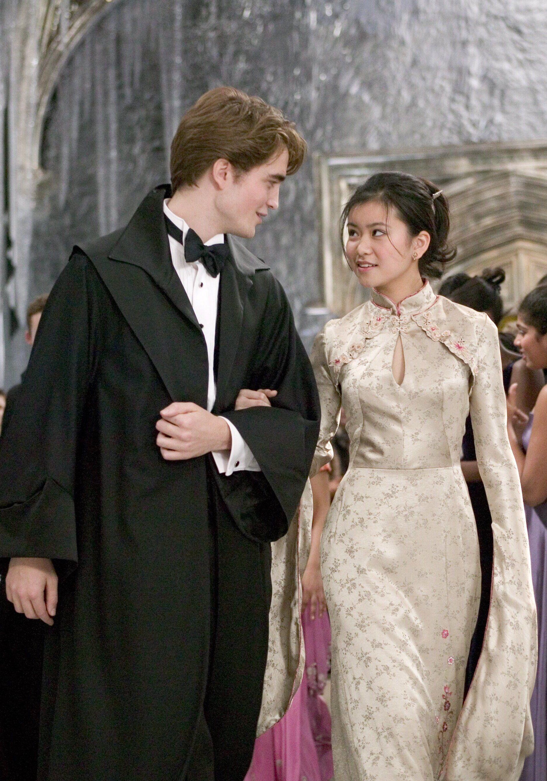 Cedric Diggory and Cho Chang.