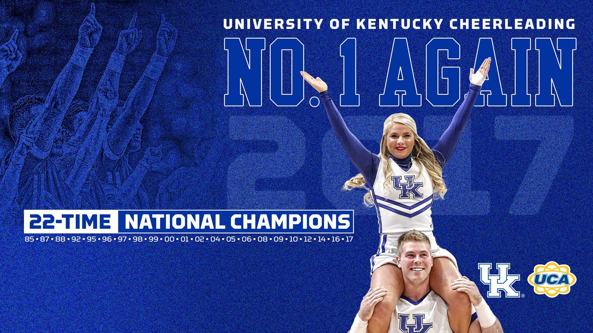 Kentucky Cheerleaders Win 22nd National Championship