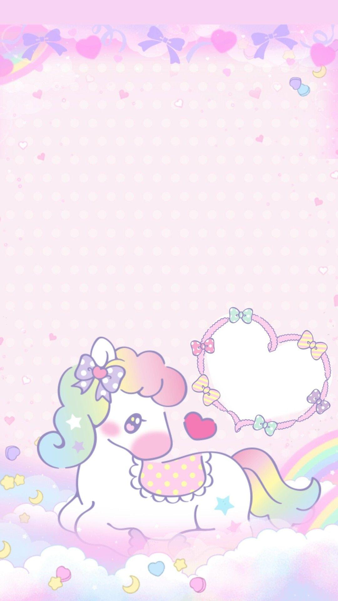 heymi243. My melody unicorn wallpaper by me. Unicorn wallpaper, Unicorn wallpaper cute, Sanrio wallpaper