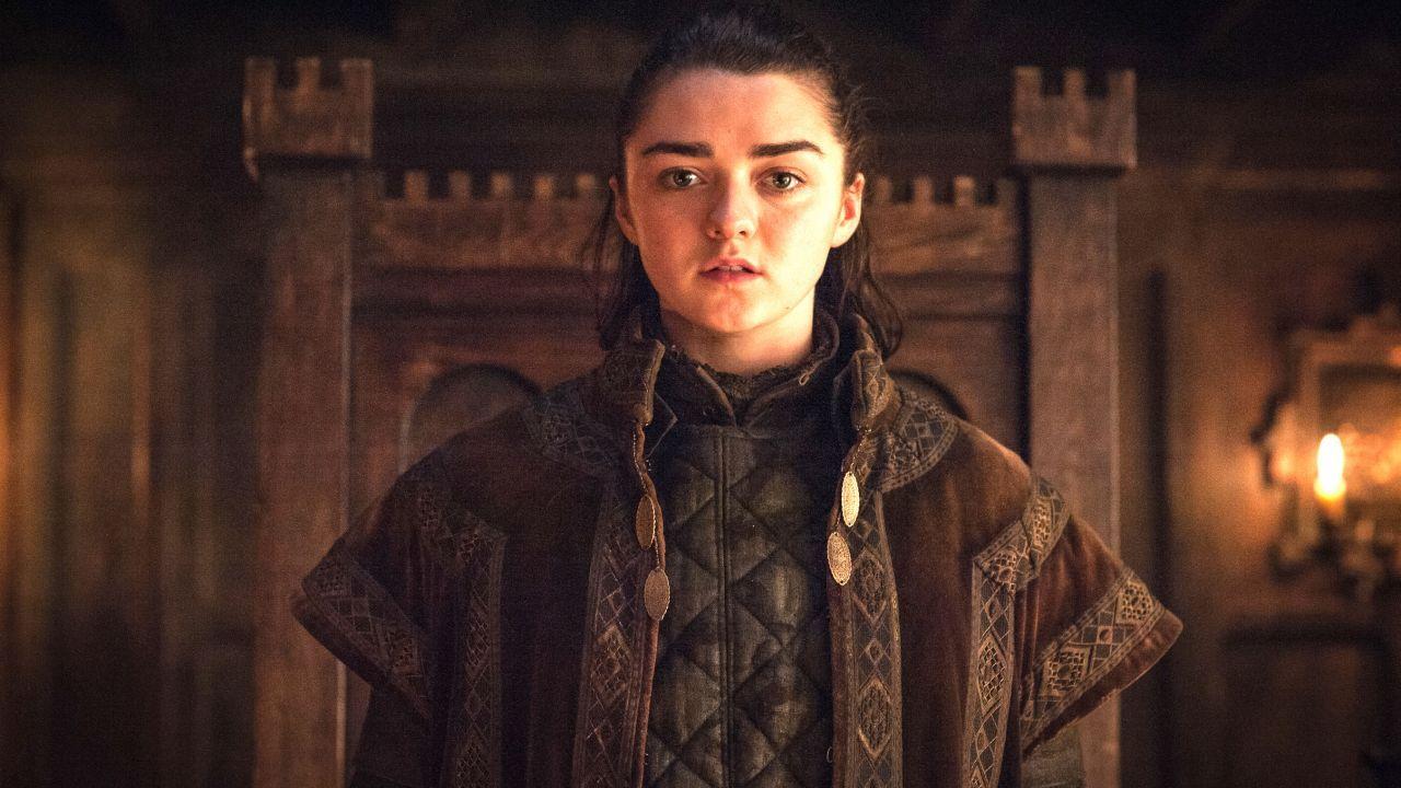 Wallpaper Arya Stark, Maisie Williams, Game of Thrones, Season TV