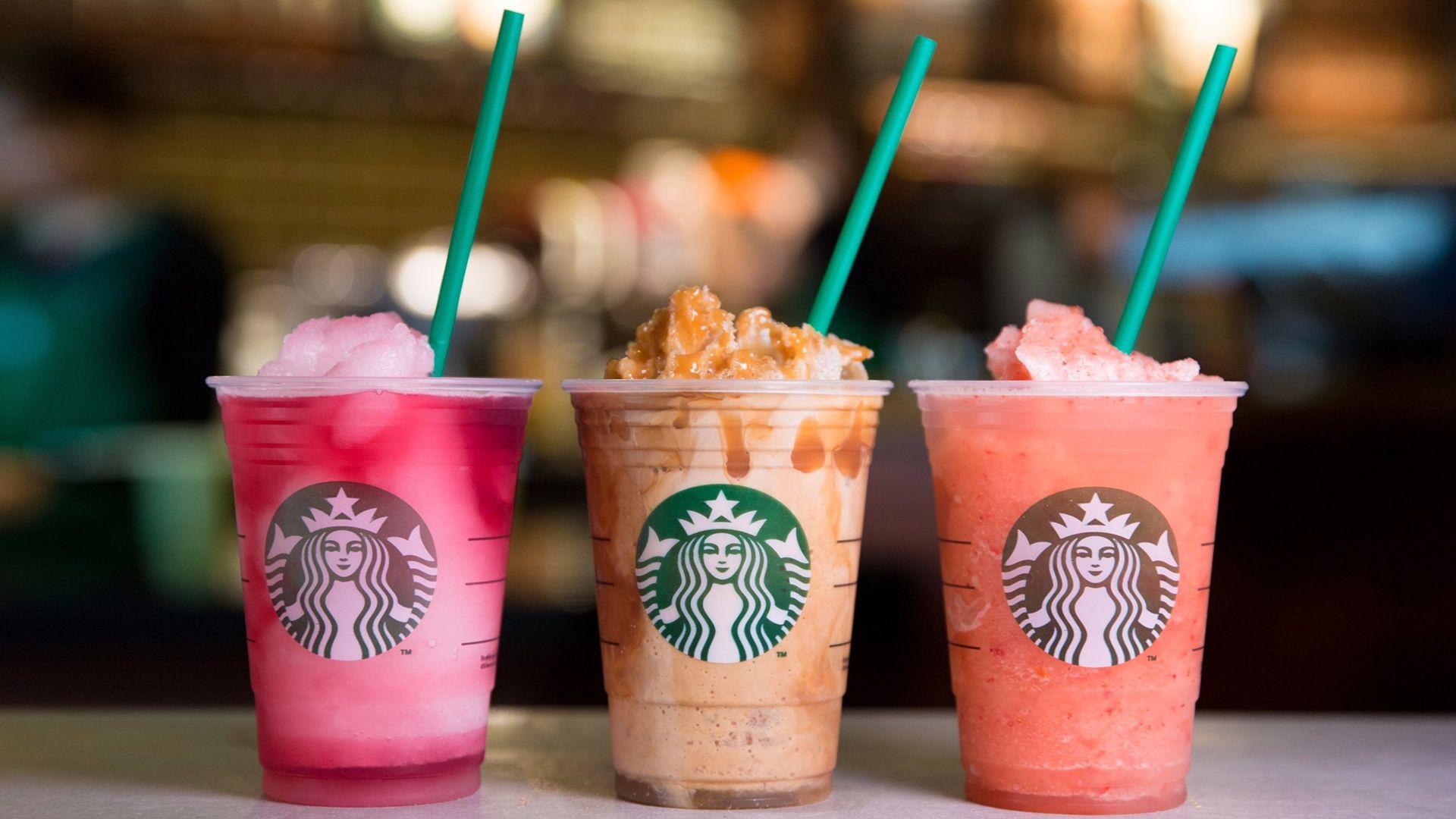 Frappuccino Starbucks Wallpapers in Six Cups of New Flavors.
