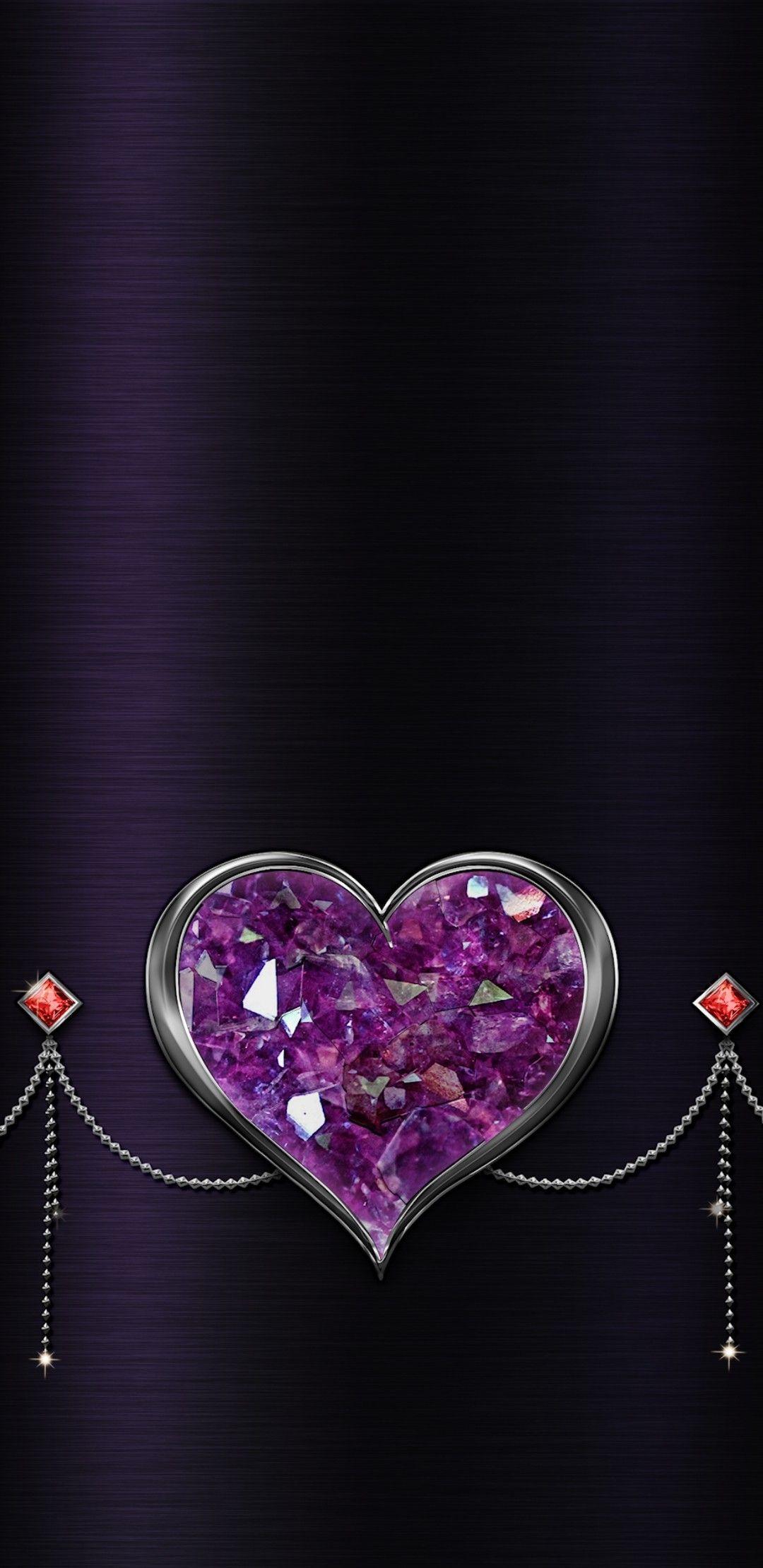 Púrpura ❤. Dear PURPLE. Heart wallpaper