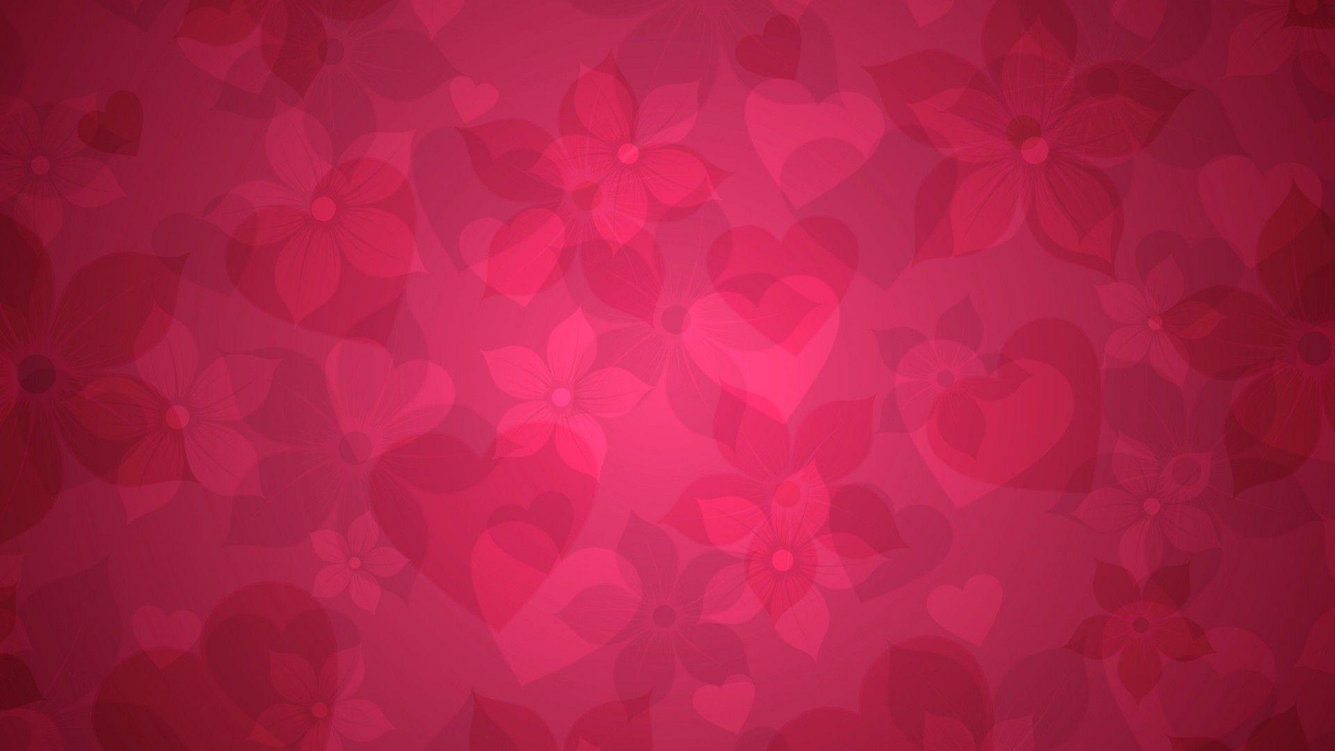 Pink Heart Wallpaper background picture