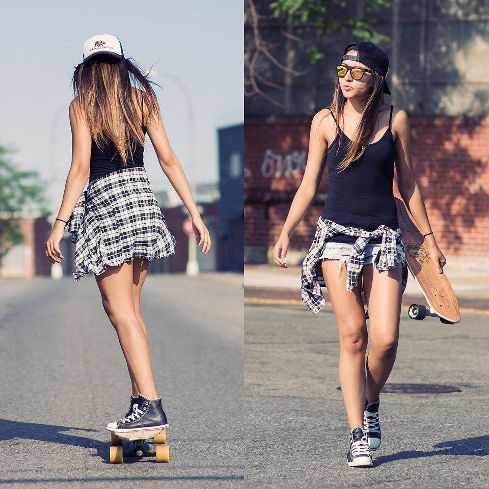 Girl Skateboard Wallpaper #FI546AZ, W.Impex