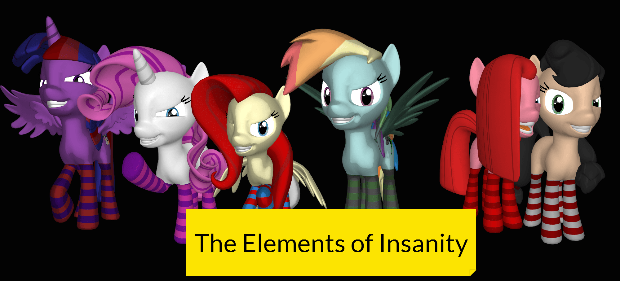 The Elements Of Insanity Poster Wallpaper